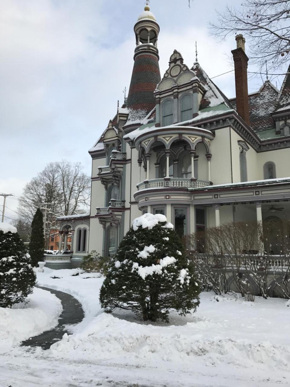 Batcheller Mansion Inn Saratoga Springs Exterior foto